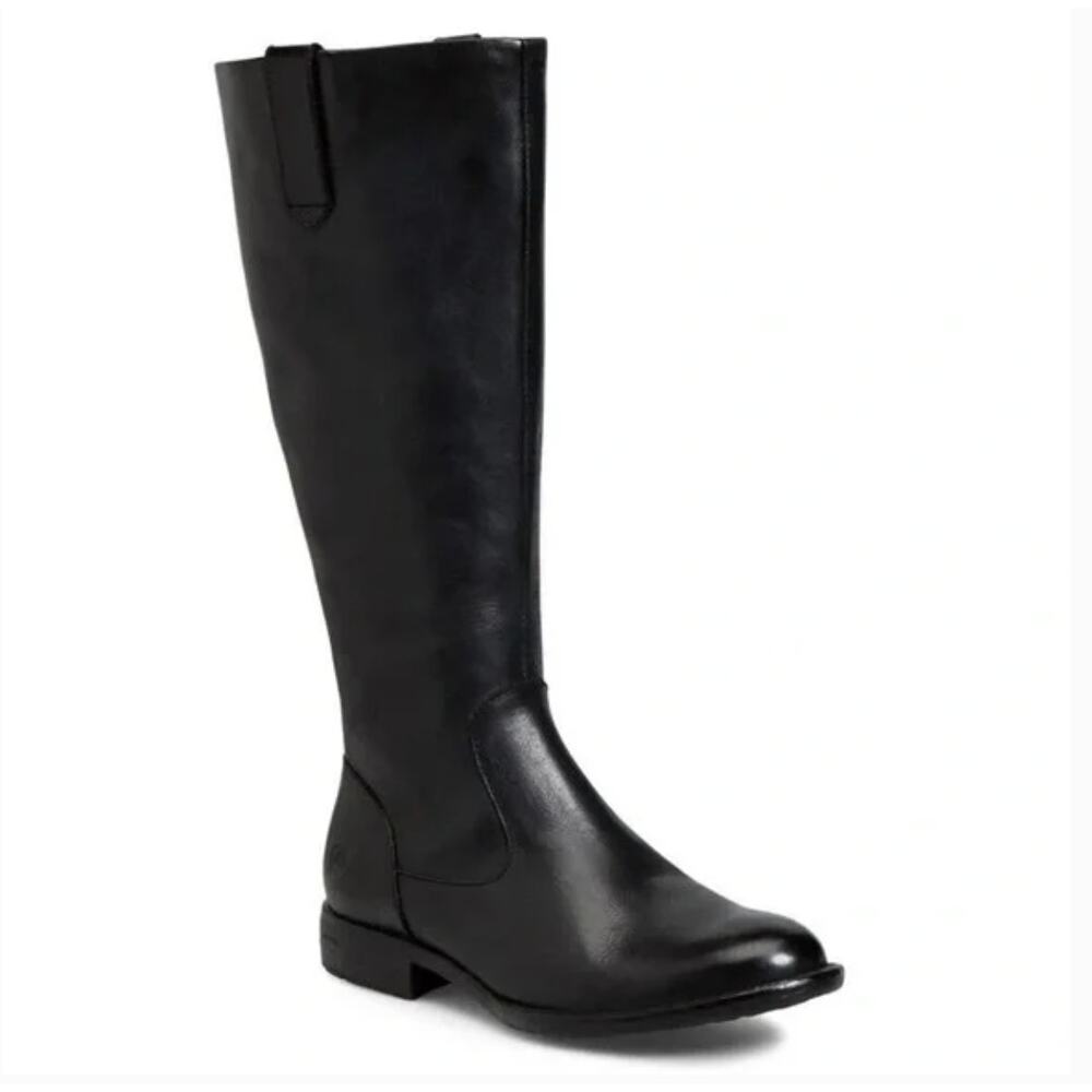 Born Black Heeled Boots